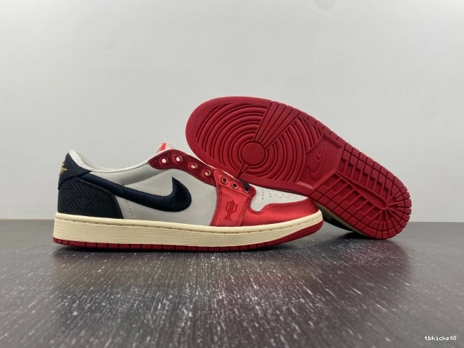 Reps TBkick x OG Low Air 1 FN0432-100 Trophy Room Away Jordan 0722